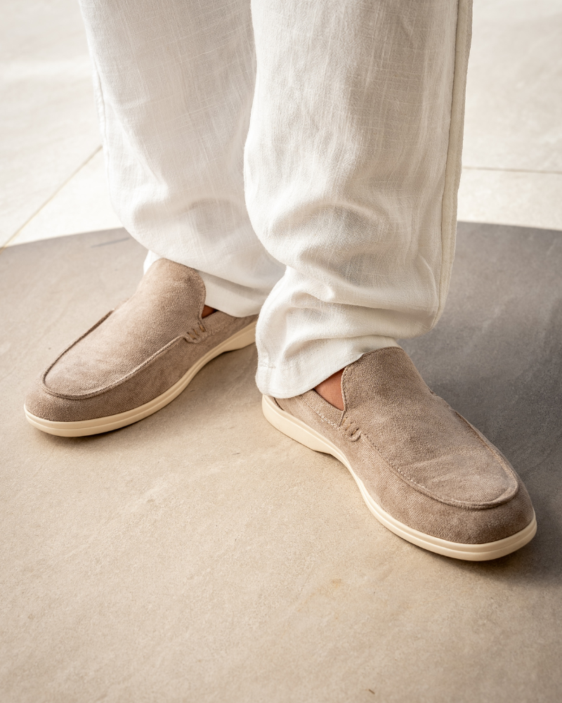 Wildleder Slipper