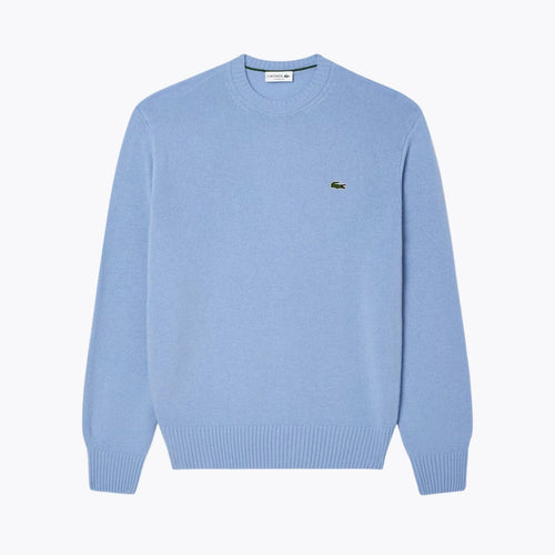 LC Carded Wool Crew Neck Sweater